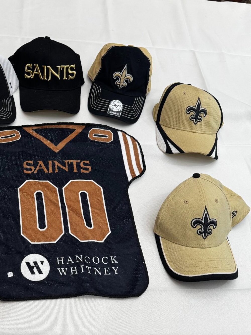 New Orleans Saints Cap combo plus Towel Handout - Picture 2 of 2